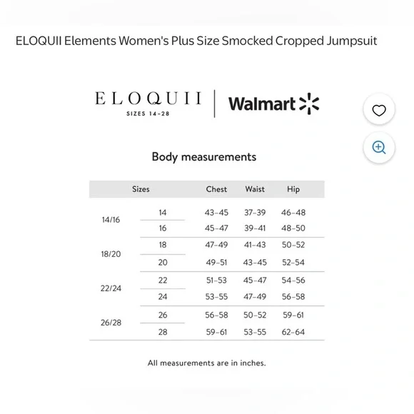 Eloquii Elements Chic Red Jumpsuit ❤️ PLUS SIZE 18 - Picture 9 of 10